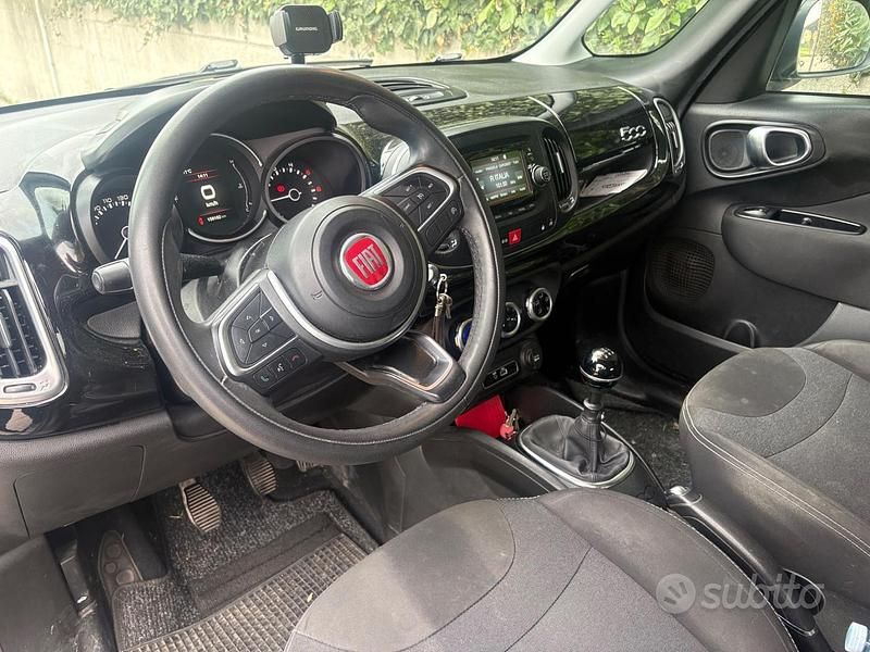 Usata Fiat 500L 85 CV (62 kW) 2018 Nero Monovolume