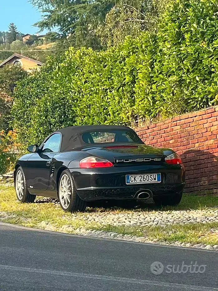 Usata Porsche 986 Boxster 228 CV (167 kW) 2004 Nero Cabrio