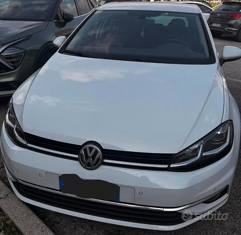 Usata VW Golf VII Executive 116 CV (85 kW) 2017 Bianco Berlina