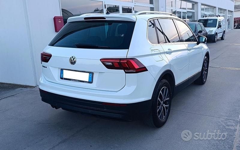Usata VW Tiguan Business 116 CV (85 kW) 2018 Bianco SUV