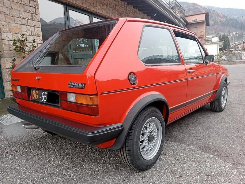 Usata VW Golf GTI 110 CV (80 kW) 1981 Rosso Coupé