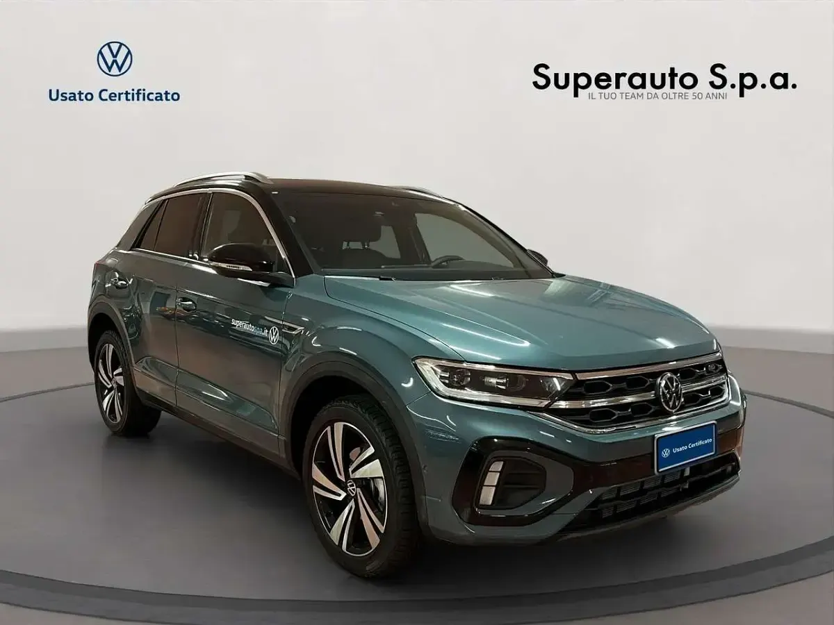 Usata VW T-Roc R-line 116 CV (85 kW) 2024 Beige SUV
