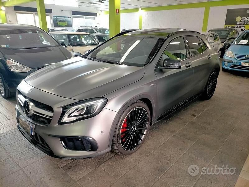 Usata Mercedes GLA45 AMG AMG 381 CV (280 kW) 2017 Grigio SUV