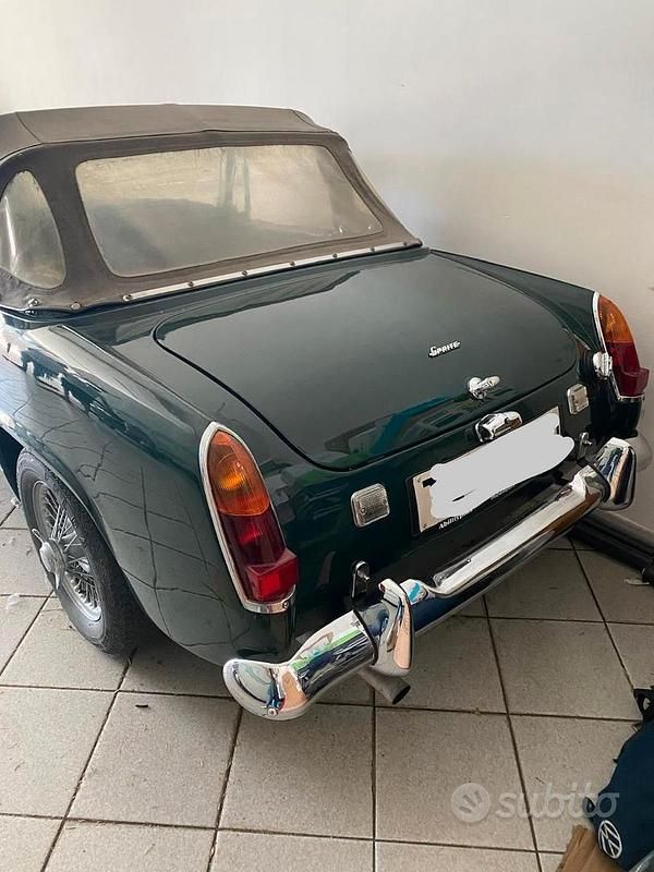 Usata Austin Healey Sprite 1960 Verde Cabrio