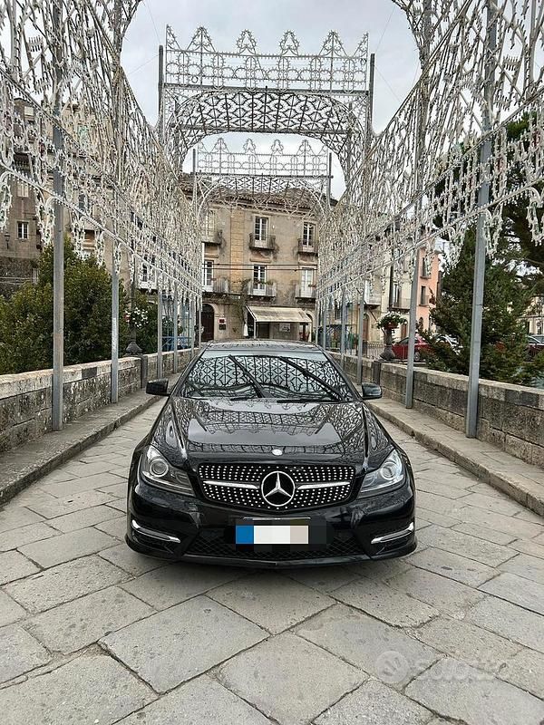 Usata Mercedes C250 2012 Nero Coupé