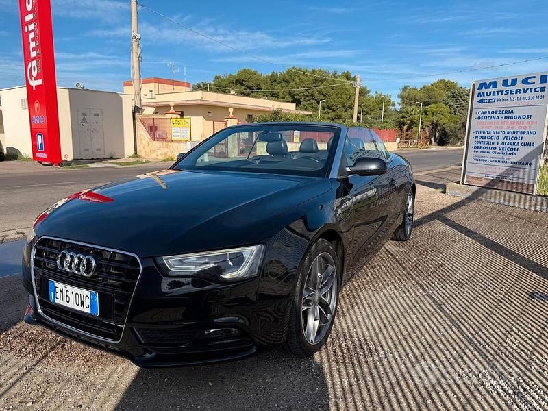 Usata Audi A5 Cabriolet 176 CV (129 kW) 2012 Nero Cabrio