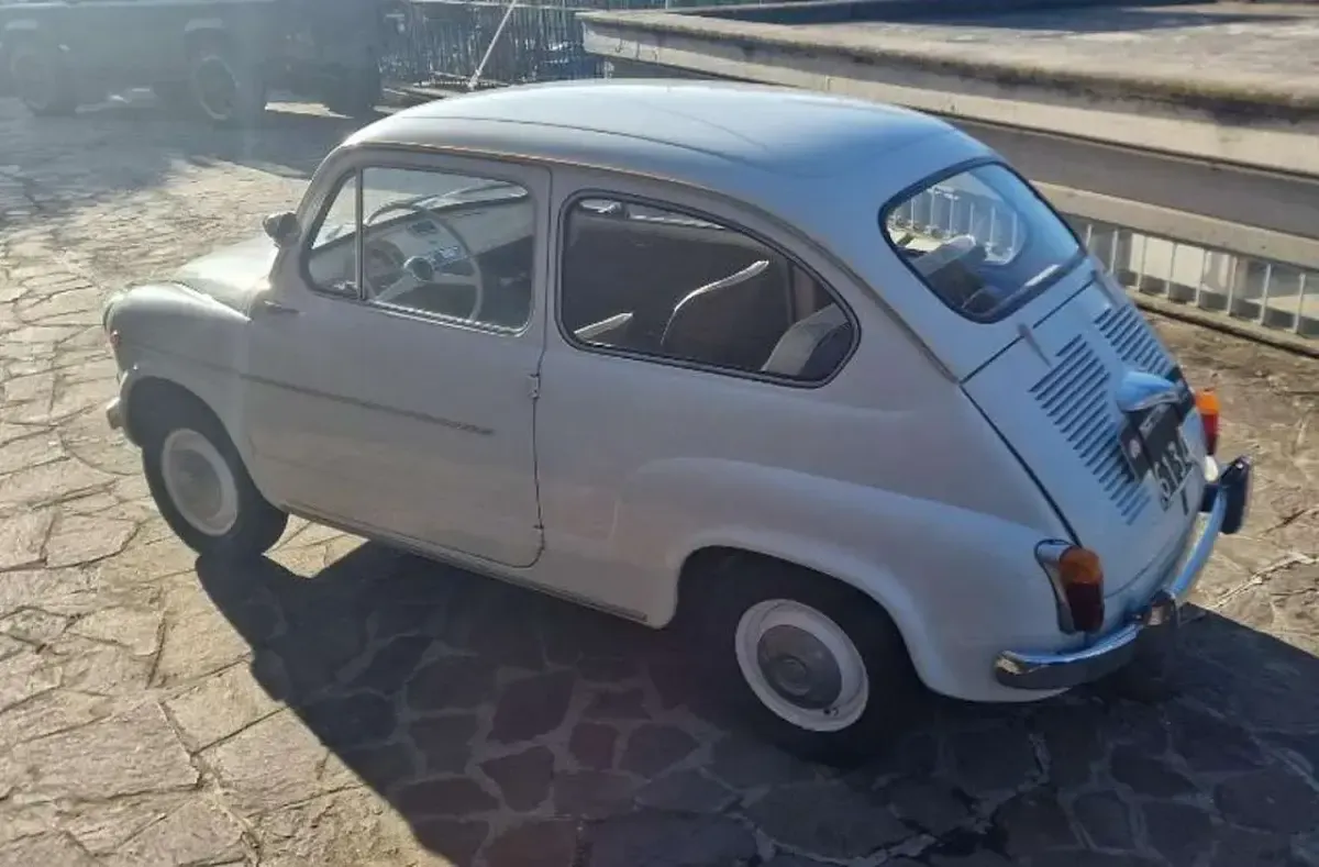 Usata Fiat 600D 29 CV (21 kW) 1962 Bianco Utilitaria