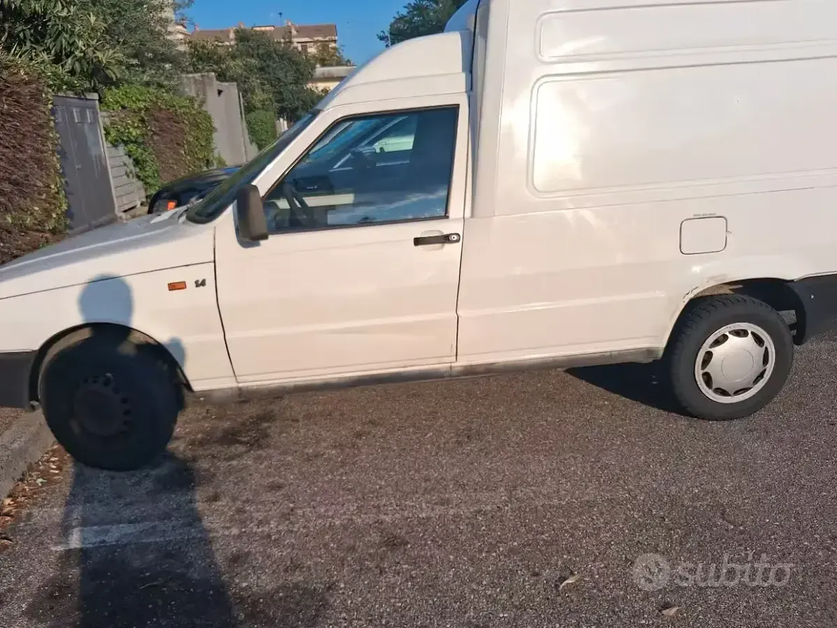 Usata Fiat Fiorino 67 CV (49 kW) 1999 Bianco Monovolume