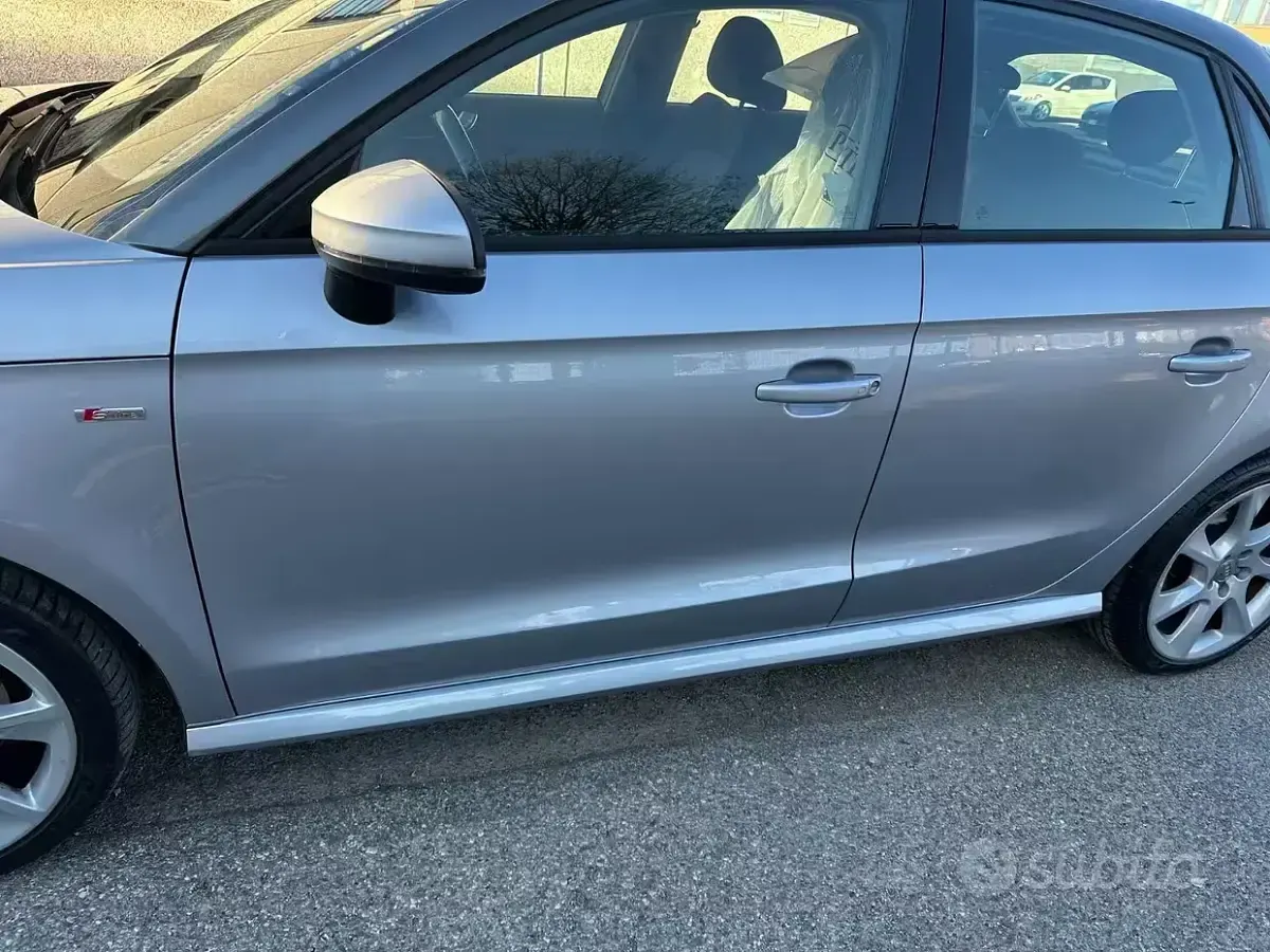 Usata Audi A1 S-Line 90 CV (66 kW) 2016 Grigio Utilitaria