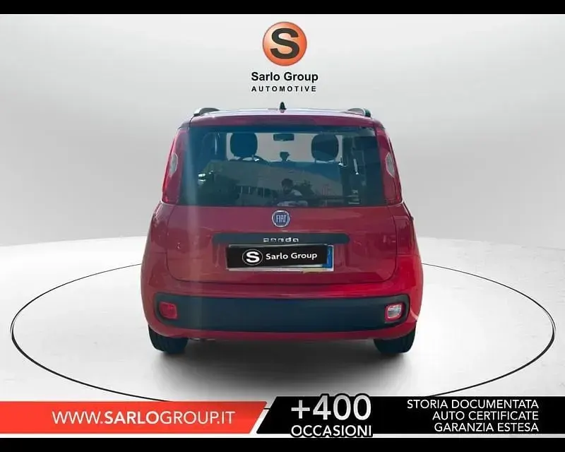 Usata Fiat Panda Lounge 69 CV (50 kW) 2017 Rosso Utilitaria