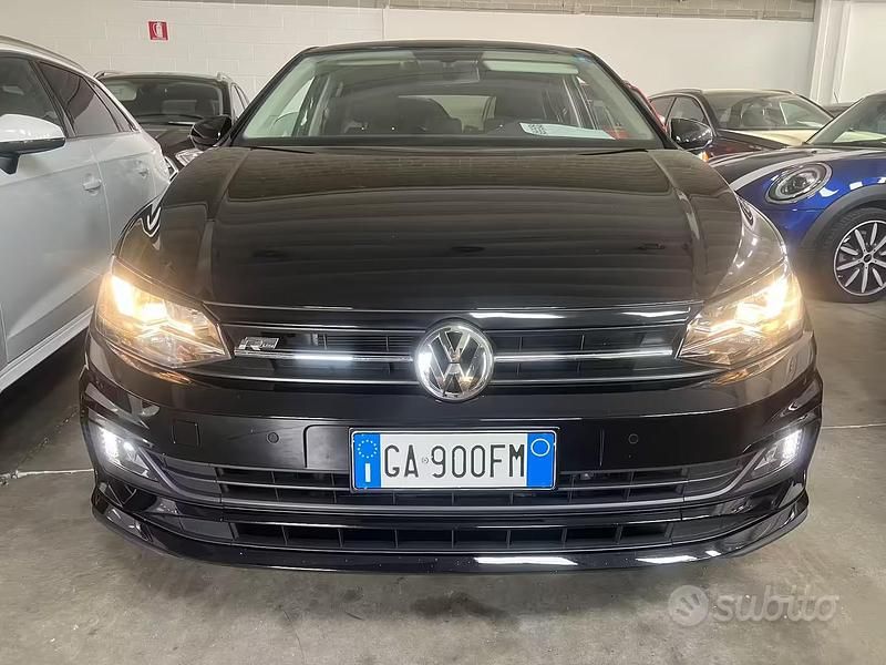 Usata VW Polo Comfortline 95 CV (69 kW) 2020 Nero Utilitaria