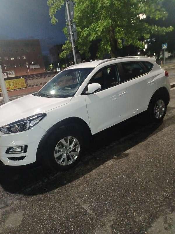 Usata Hyundai Tucson 132 CV (97 kW) 2020 Bianco SUV