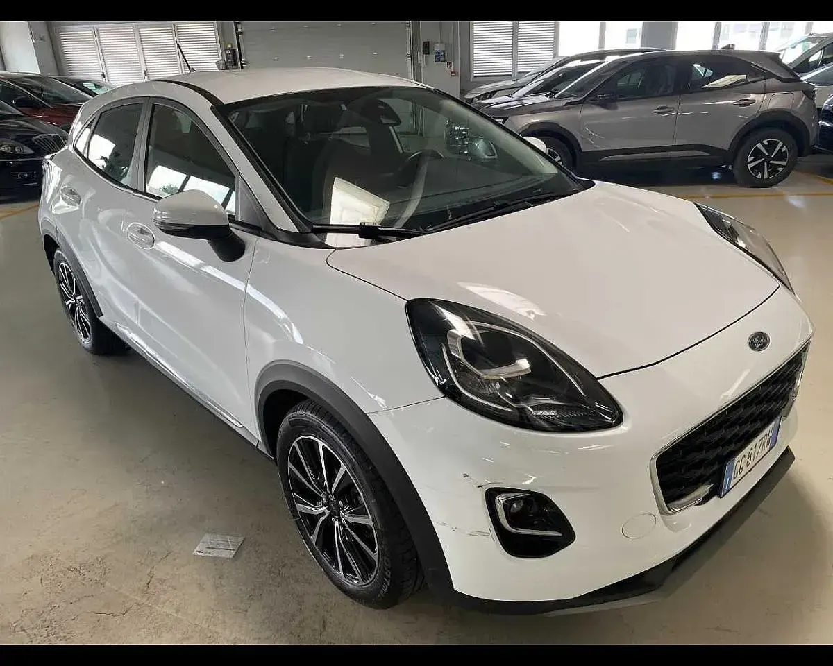 Usata Ford Puma Titanium 125 CV (91 kW) 2021 Bianco SUV