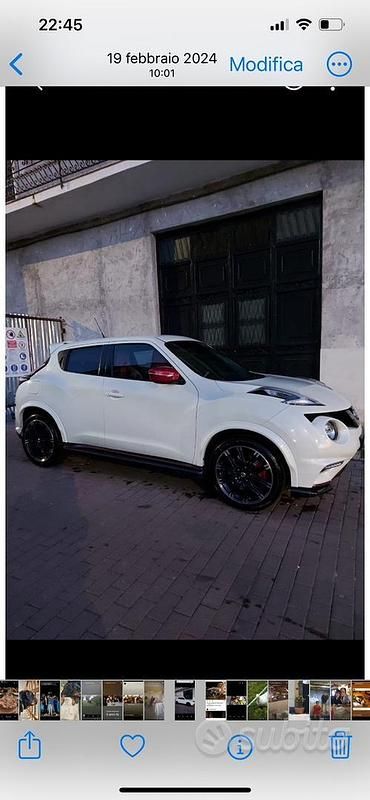 Bianco Usata 2016 Nissan Juke Nismo SUV | 11.000 € - Immagine 1/4