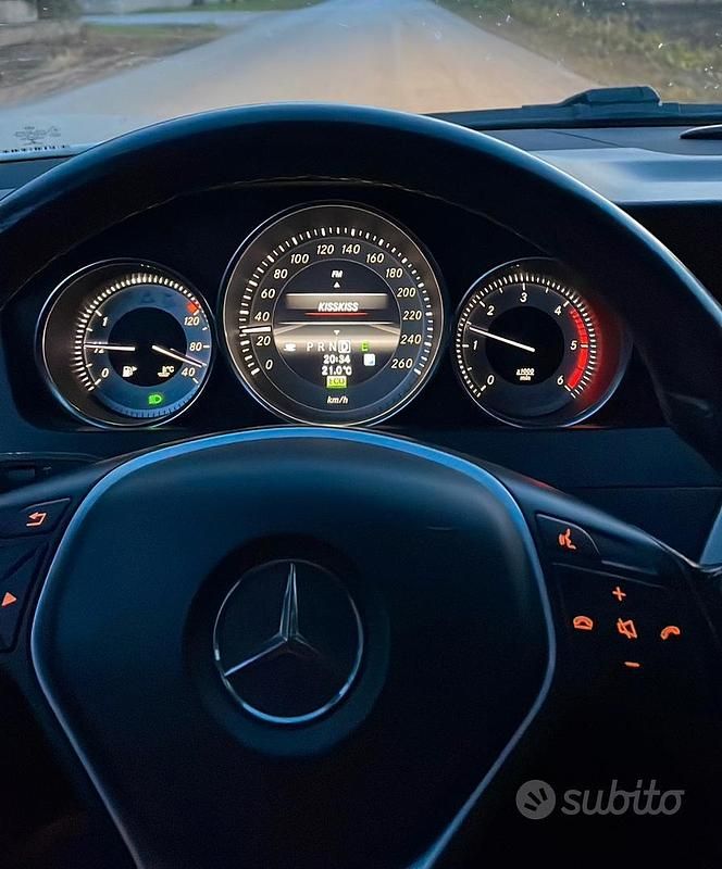 Usata Mercedes C220 Avantgarde 170 CV (125 kW) 2013 Bianco Station wagon