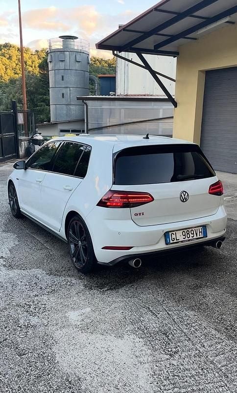 Usata VW Golf VII GTI 245 CV (180 kW) 2020 Bianco Berlina