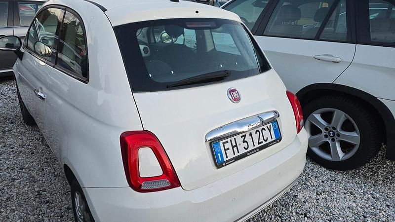 Usata Fiat 500 Lounge 69 CV (50 kW) 2017 Bianco Utilitaria