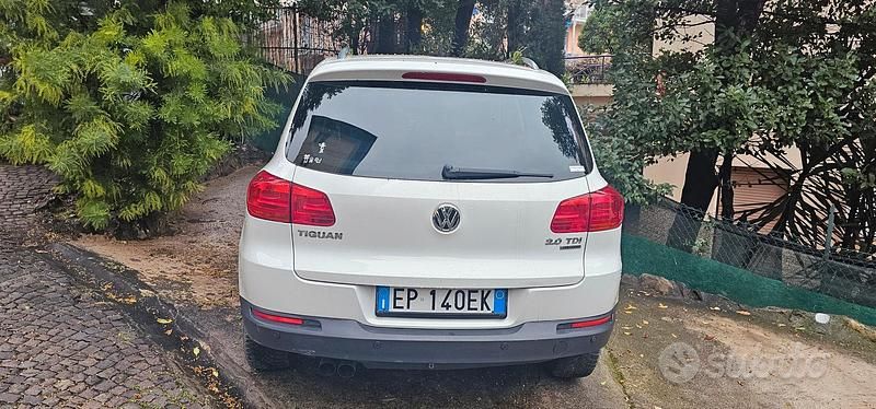 Usata VW Tiguan Style 140 CV (102 kW) 2012 Bianco SUV
