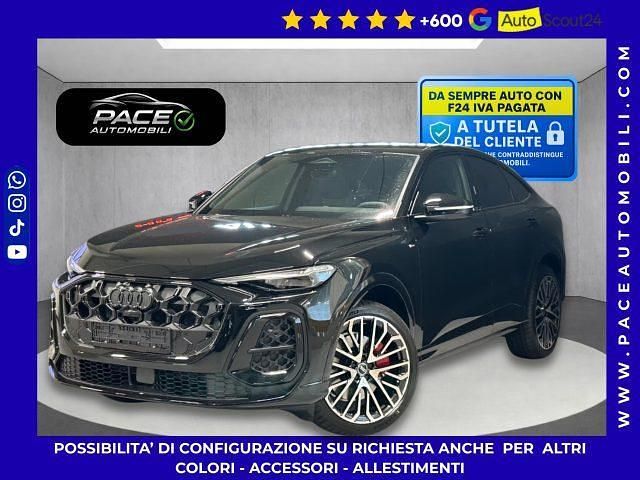 Nuova Audi Q4 Sportback e-tron S-Line 150 kW (204 CV) 2026 Nero metallizzato SUV