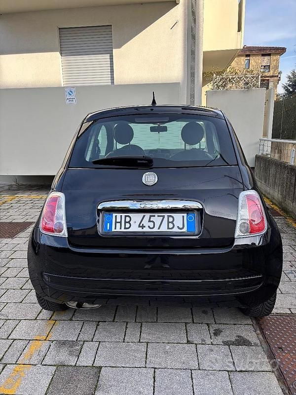 Usata Fiat 500 69 CV (50 kW) 2010 Nero Utilitaria