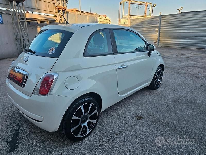 Usata Fiat 500 Pop 69 CV (50 kW) 2009 Bianco Cabrio
