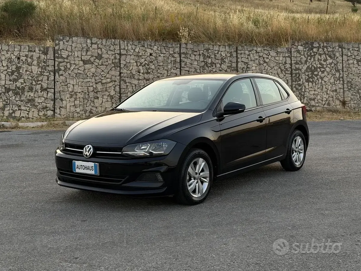 Usata VW Polo Highline 80 CV (58 kW) 2019 Nero Utilitaria