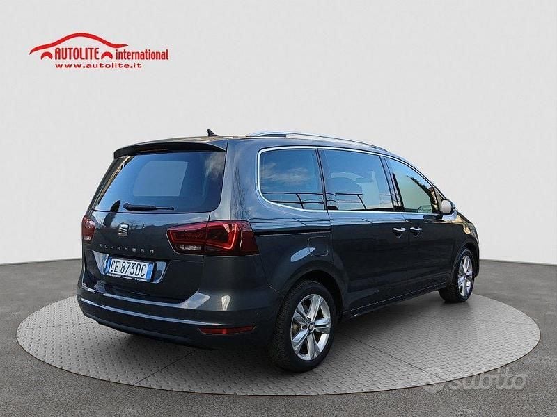 Usata Seat Alhambra XCELLENCE 150 CV (110 kW) 2021 Antracite Monovolume