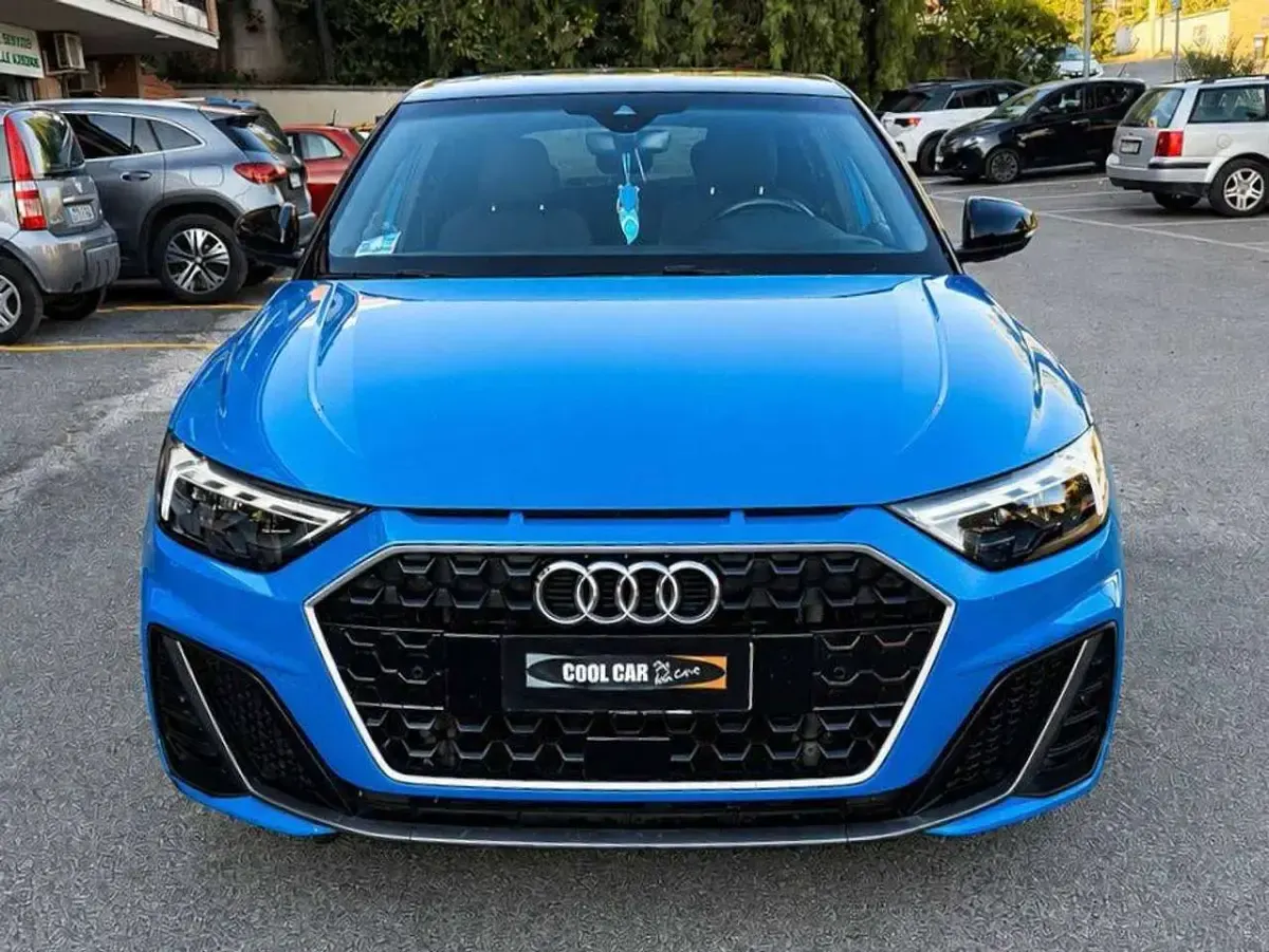 Usata Audi A1 Sportback S-Line 116 CV (85 kW) 2020 Blu turbo Utilitaria