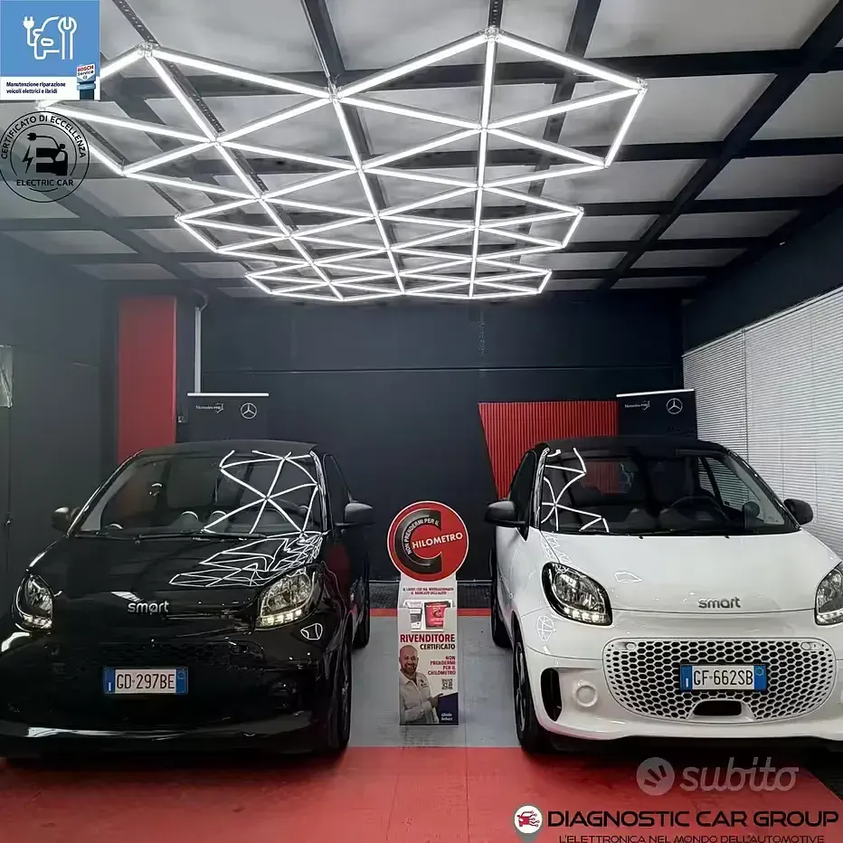 Usata Smart ForTwo Electric Drive Passion 41 kW (56 CV) 2020 Nero Berlina