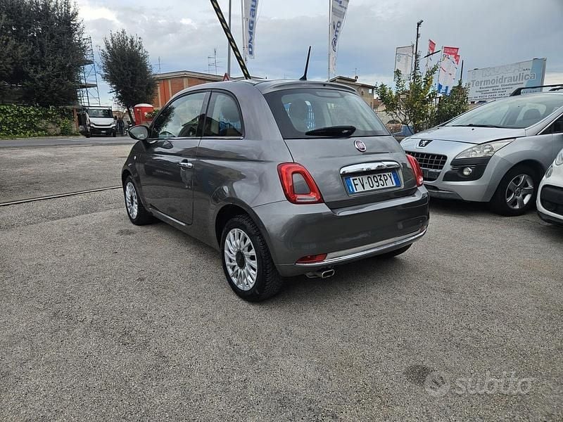 Usata Fiat 500 Lounge 69 CV (50 kW) 2019 Grigio Berlina