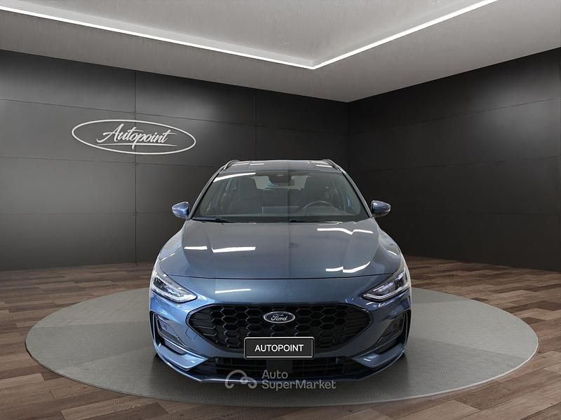 Usata Ford Focus ST-Line 125 CV (91 kW) 2023 Blu/azzurro Station wagon