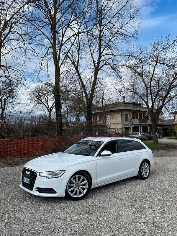 Usata Audi A6 2014 Bianco Station wagon