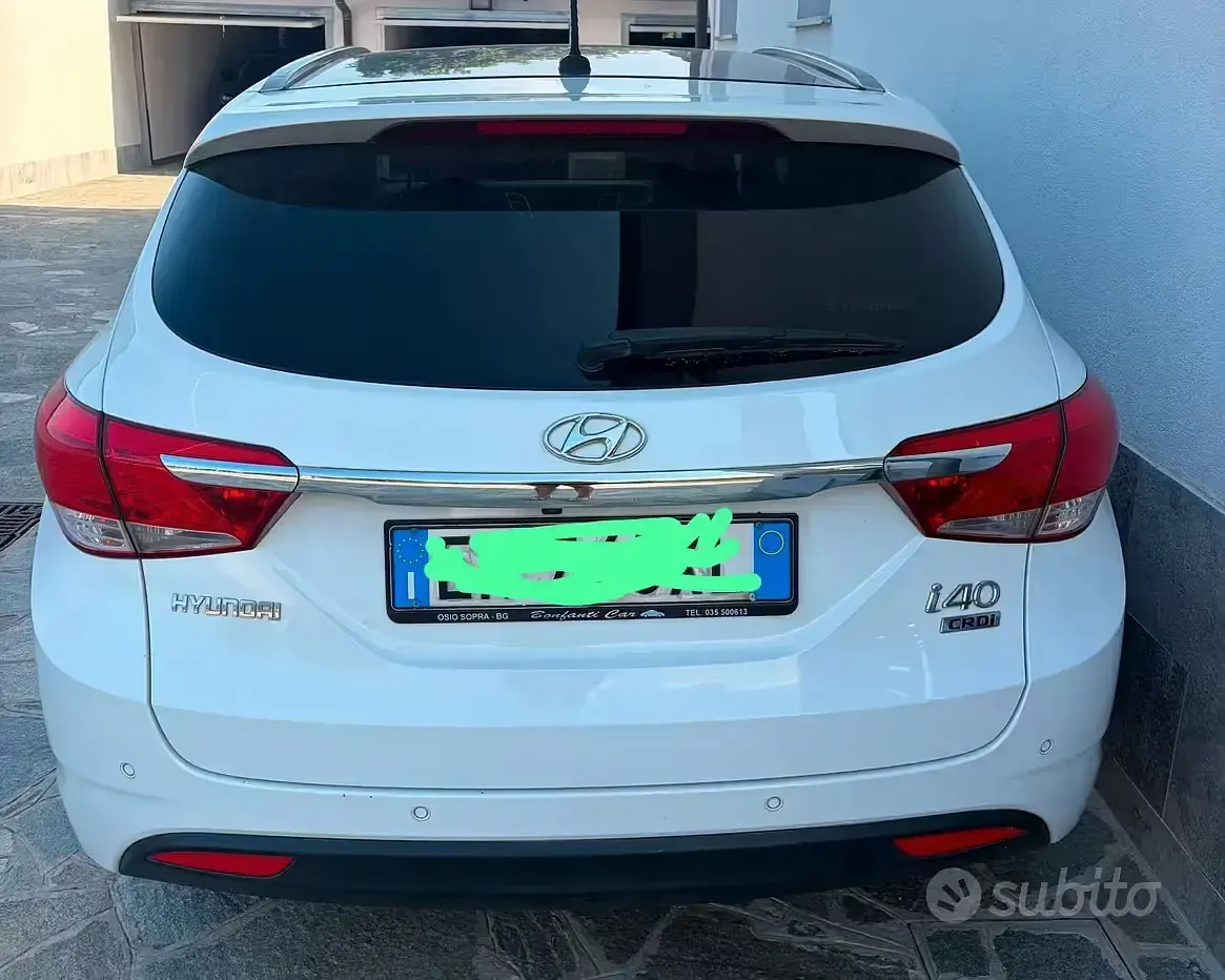 Usata Hyundai i40 Style 136 CV (100 kW) 2013 Bianco Station wagon