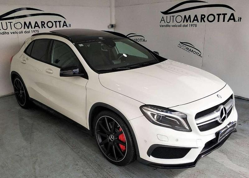 Usata Mercedes GLA45 AMG AMG 360 CV (264 kW) 2014 Bianco SUV