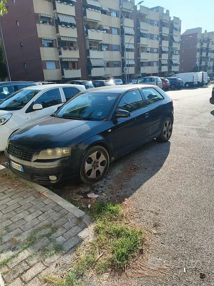 Usata Audi A3 90 CV (66 kW) 2003 Nero Utilitaria