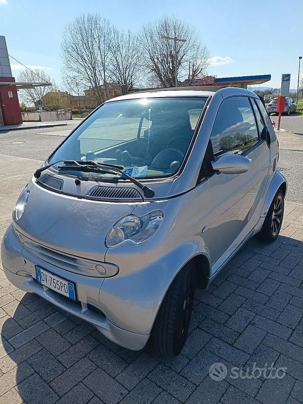 Usata Smart ForTwo Cabrio 45 CV (33 kW) 2006 Grigio Cabrio