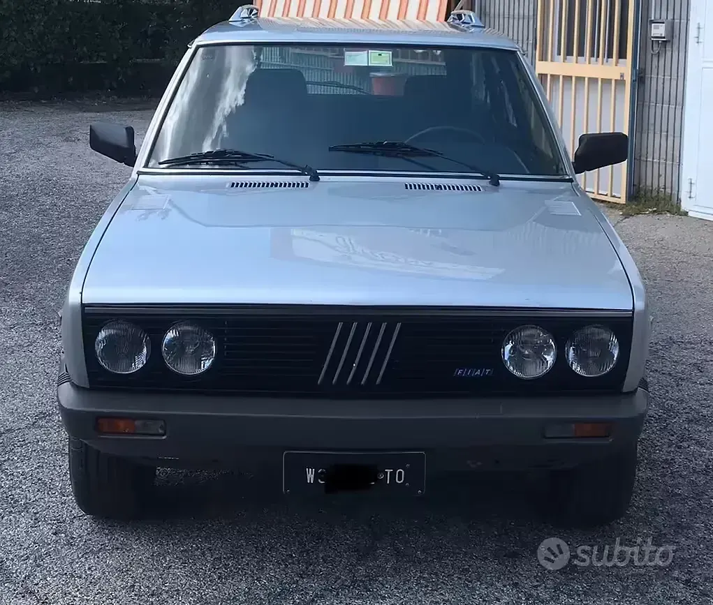 Usata Fiat 131 113 CV (83 kW) 1983 Grigio Station wagon