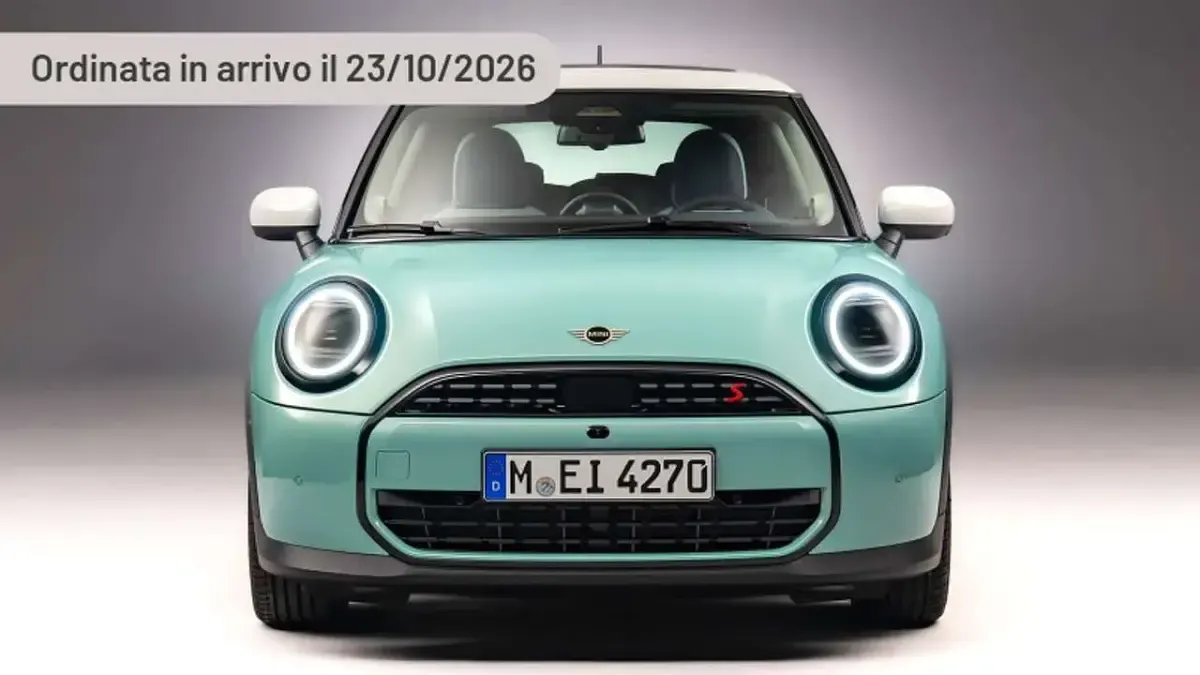 Nuova Mini Cooper Classic 89 kW (122 CV) 2026 Argento Utilitaria