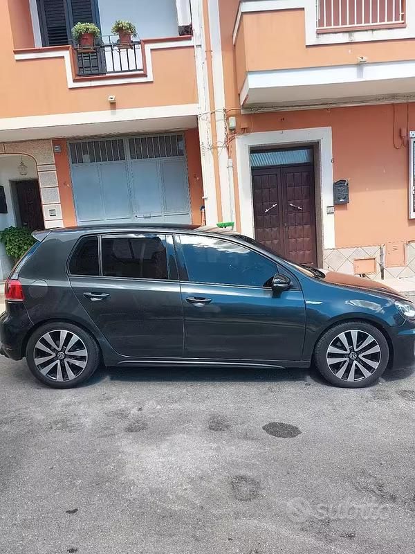 Usata VW Golf VI GTD 170 CV (125 kW) 2010 Grigio Utilitaria