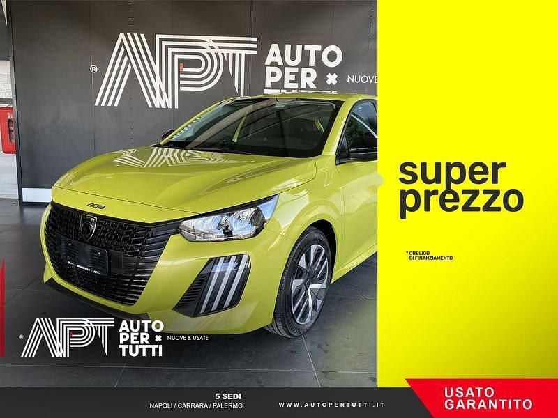 Usata Peugeot 208 Active 101 CV (74 kW) 2024 Giallo Utilitaria