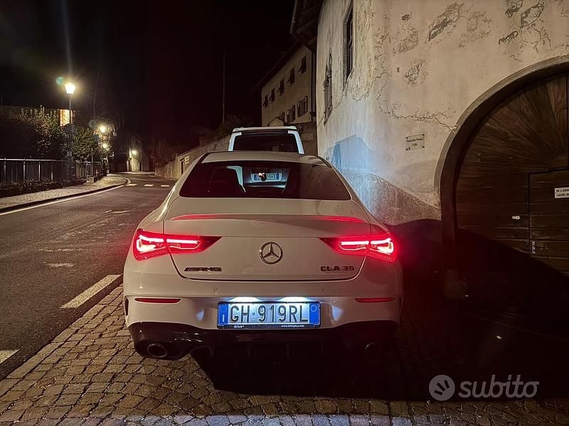 Usata Mercedes CLA35 AMG AMG 306 CV (225 kW) 2022 Bianco Coupé