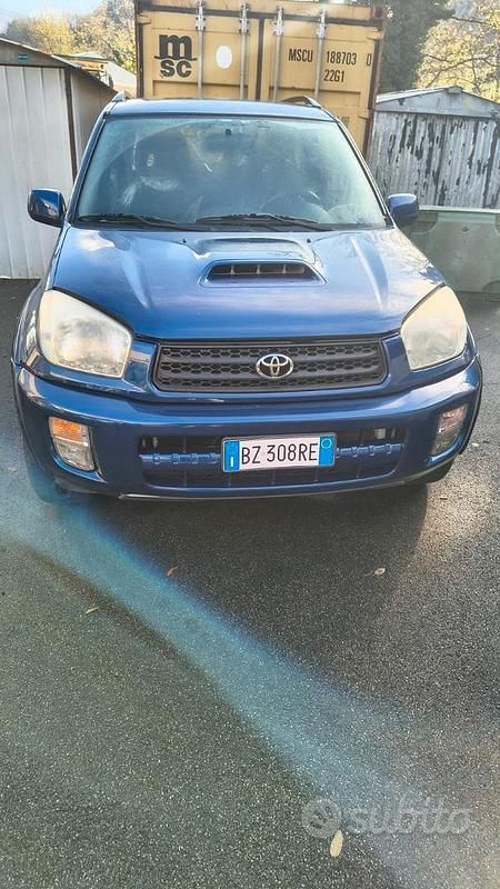 Usata Toyota RAV4 Sol 116 CV (85 kW) 2001 Blu Station wagon