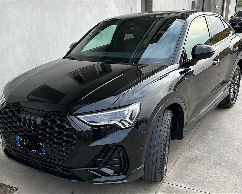 Usata Audi Q3 Sportback S-Line 150 CV (110 kW) 2022 Nero SUV