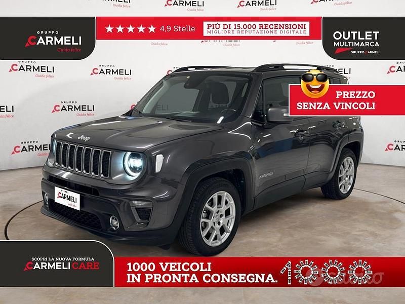 Usata Jeep Renegade Limited 120 CV (88 kW) 2020 Grigio SUV