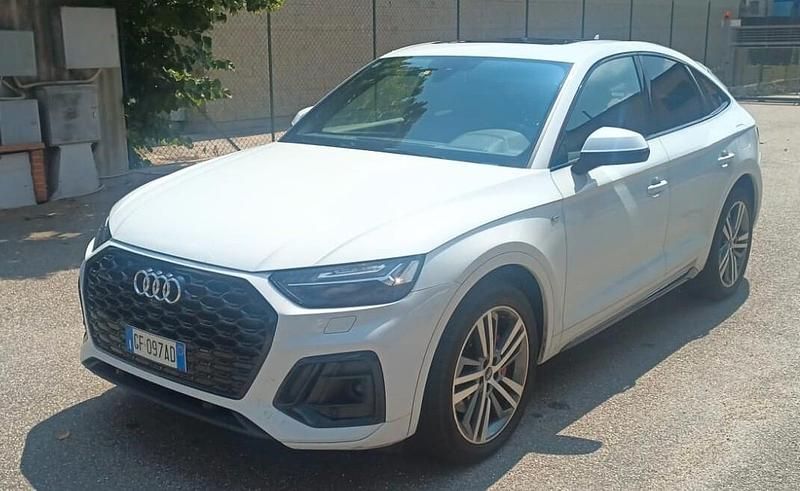 Usata Audi Q5 S-line plus 265 CV (194 kW) 2021 Bianco SUV