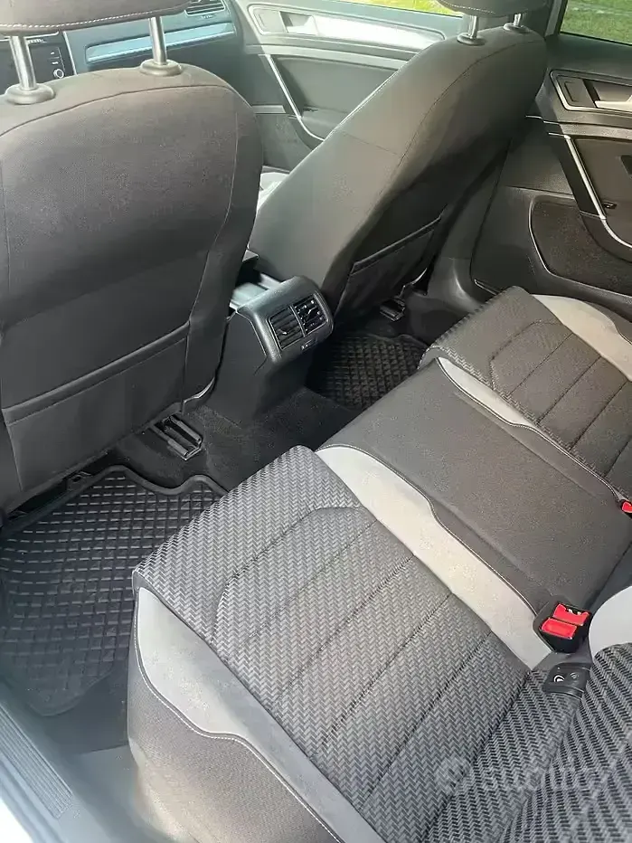 Usata VW Golf VII R-line 150 CV (110 kW) 2018 Bianco Berlina