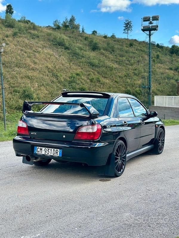 Usata Subaru WRX 2002 Blu Berlina