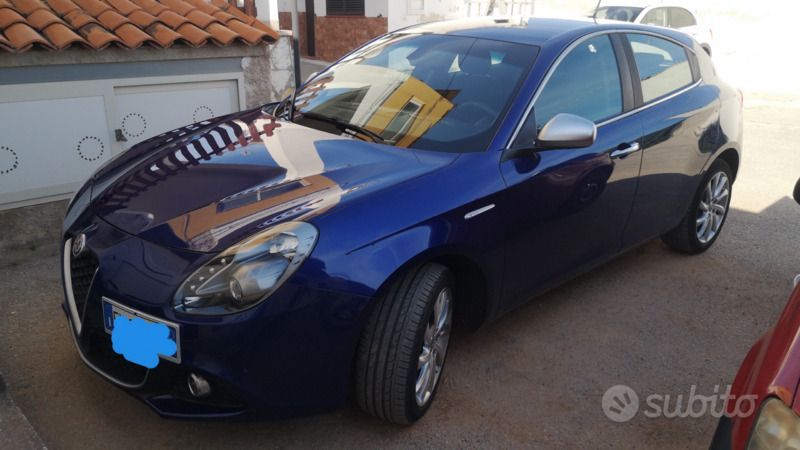 Usata Alfa Romeo Giulietta 120 CV (88 kW) 2019 Blu Utilitaria
