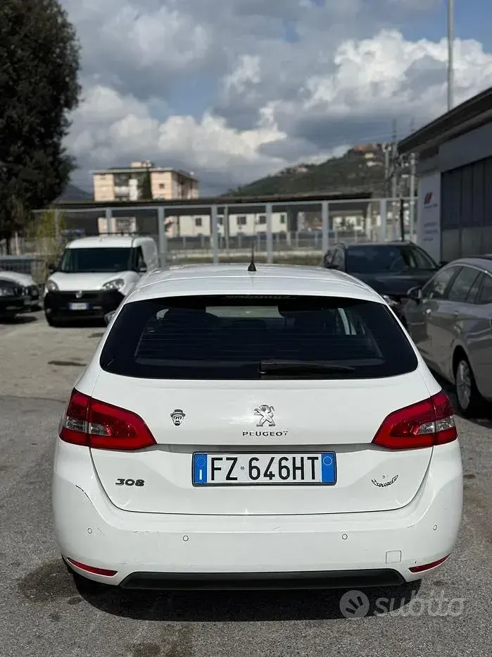 Usata Peugeot 308 Allure 131 CV (96 kW) 2019 Bianco Station wagon
