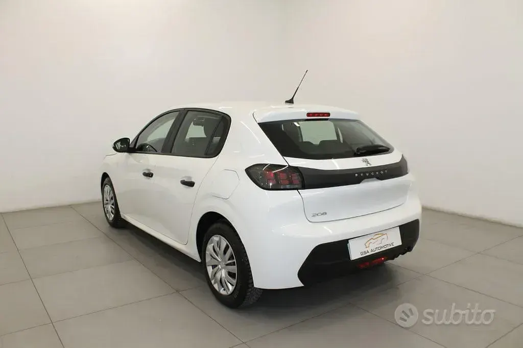 Usata Peugeot 208 Premium 75 CV (55 kW) 2021 Bianco Utilitaria